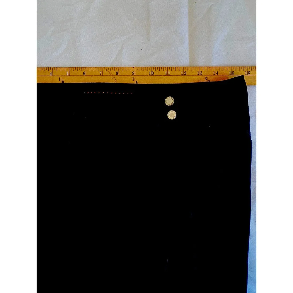 New Directions Pants‎ Womens 6 31x31.5 Black Classic Minimalist Office Capsule